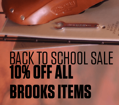 Urbane Cyclist's Back to School Sale! 10% off all Brooks Items